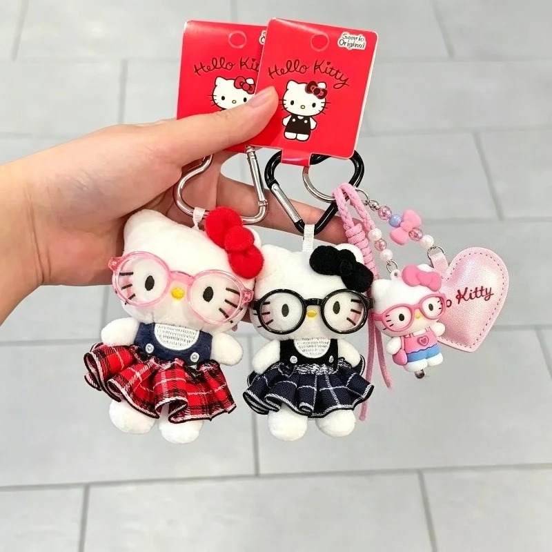 Jewelry Making Glasses - Lindo llavero con colgante de Hello