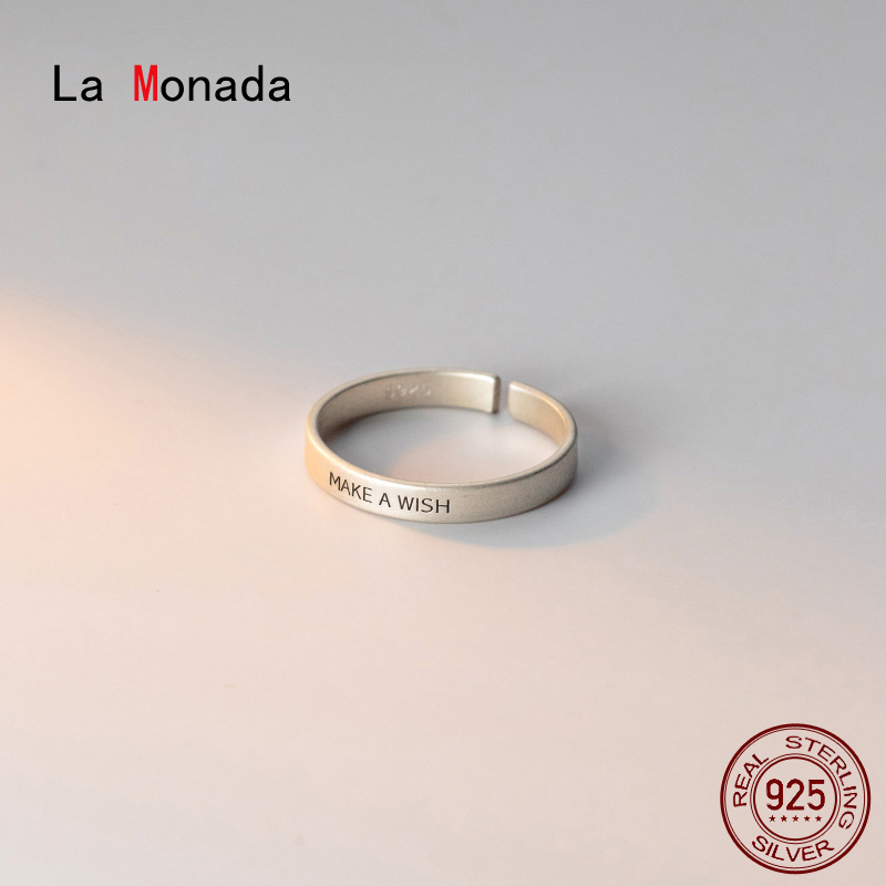Jewelry Making In La - La Monada-Anillo de plata 925 para