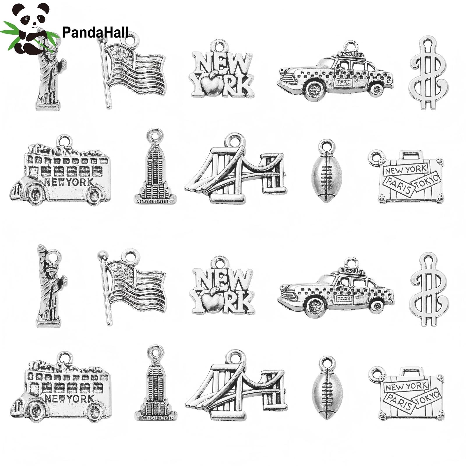 Jewelry Making New York - PandaHall 100 Piezas, 10 Estilos, Dijes