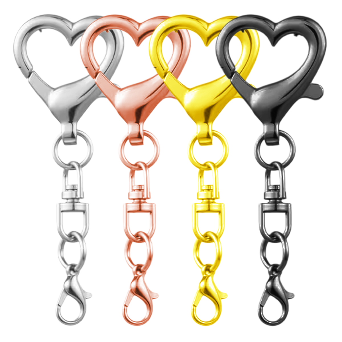 Jewelry Making Hardware - 5/15/30 Piezas de Cierres Giratorios en