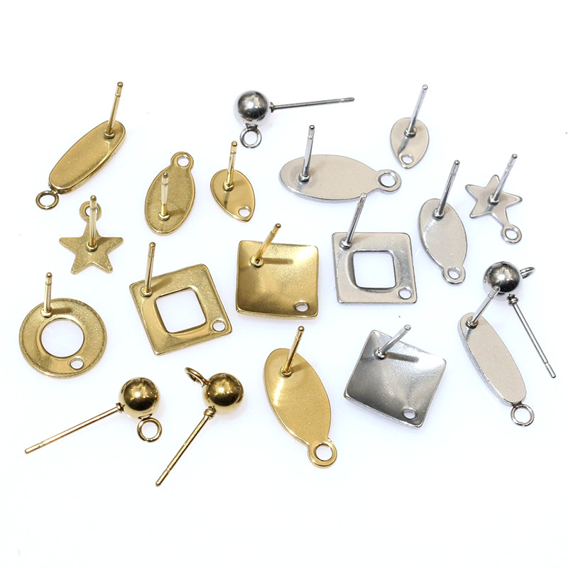 Jewelry Making Articles - 20 piezas de acero inoxidable, pendientes