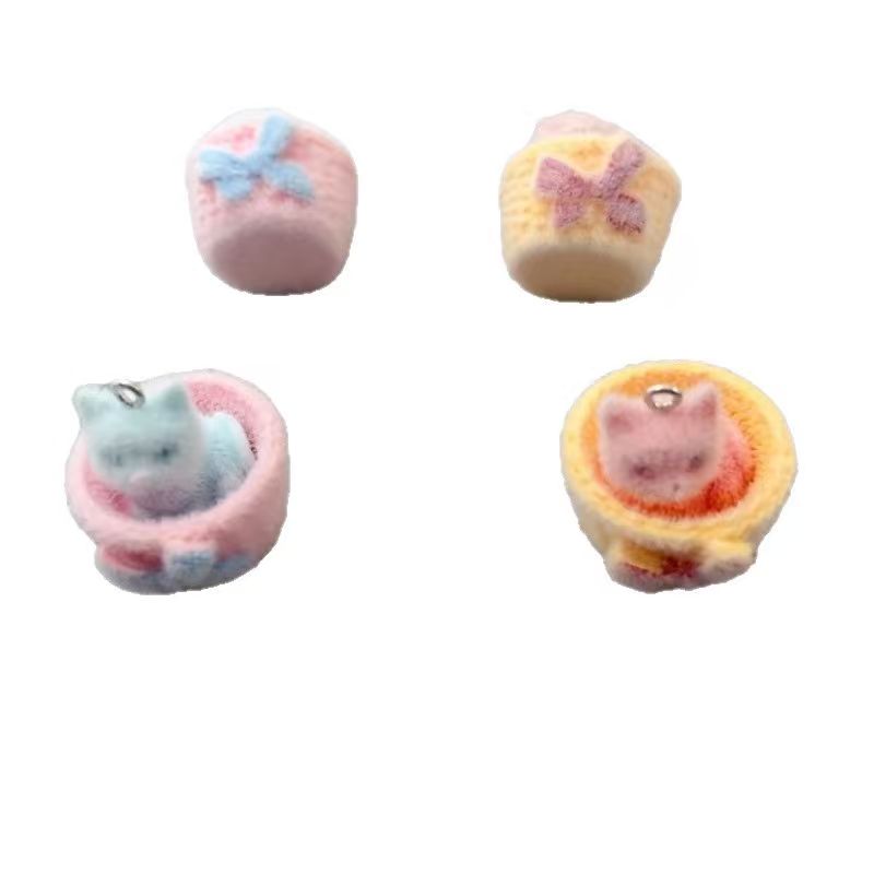 4 colgantes de gato de resina  - Jewelry Making Pendants reseña y precio