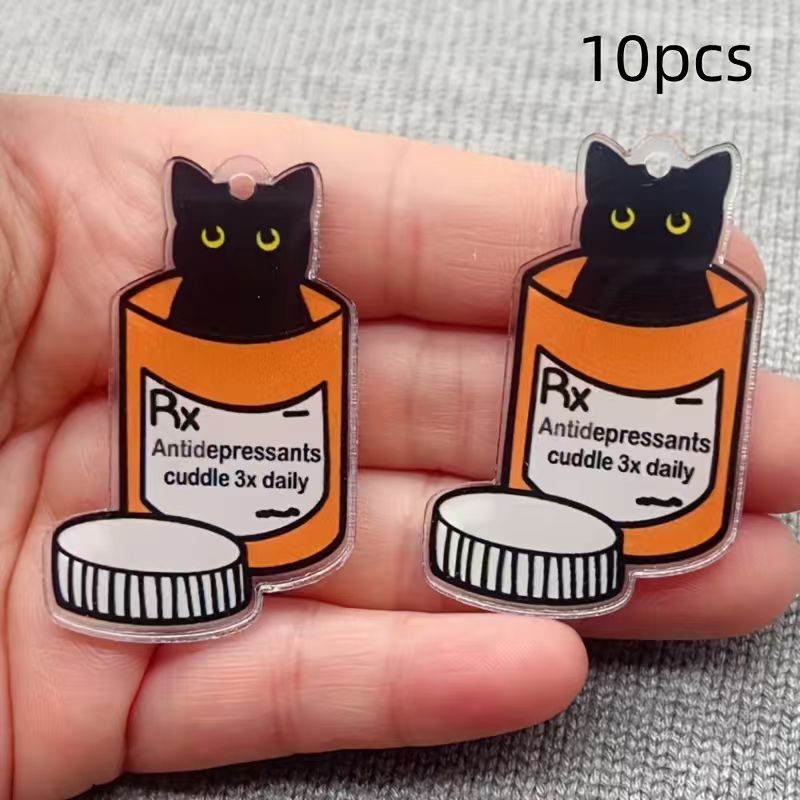 10 piezas de colgantes de acrí - Jewelry Making Pendants reseña y precio