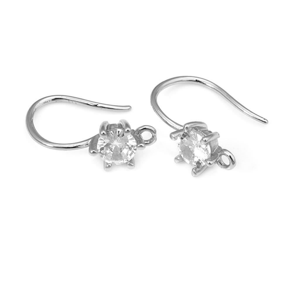 Ganchos para pendientes redond - Jewelry Making Earring Supplies reseña y precio