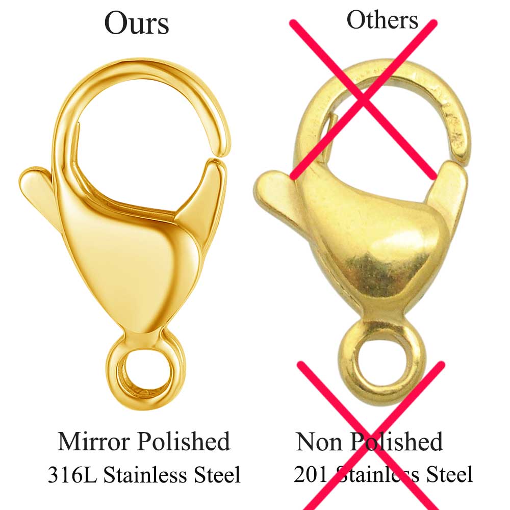 Cierres de Langosta de Acero I - Jewelry Making Hardware reseña y precio