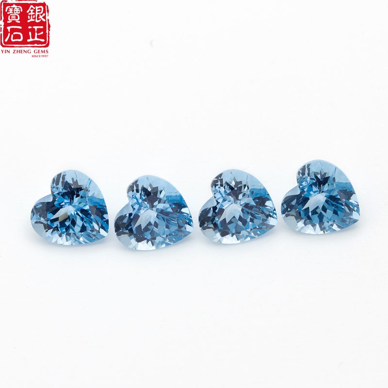 Espinela azul aguamarina clara - Jewelry Making Light reseña y precio