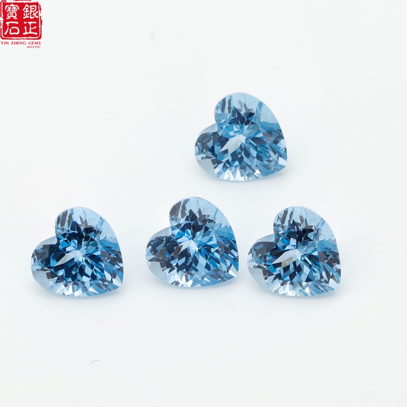 Espinela azul aguamarina clara - Jewelry Making Light reseña y precio