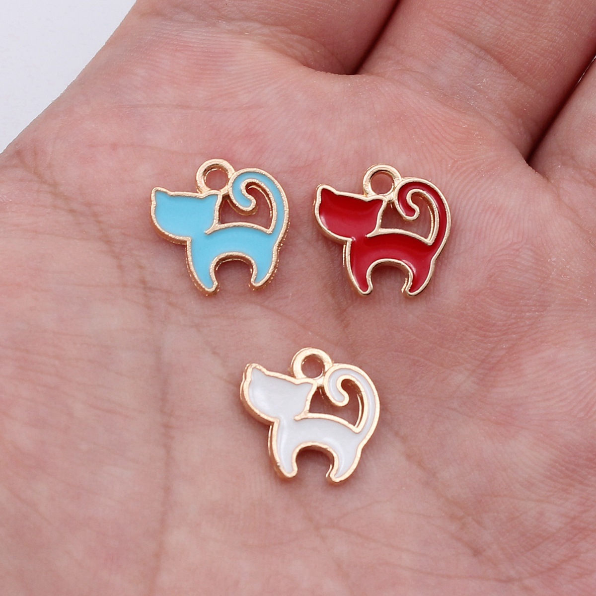 WYSIWYG 10 piezas 13x13mm 3 co - Jewelry Making Light reseña y precio