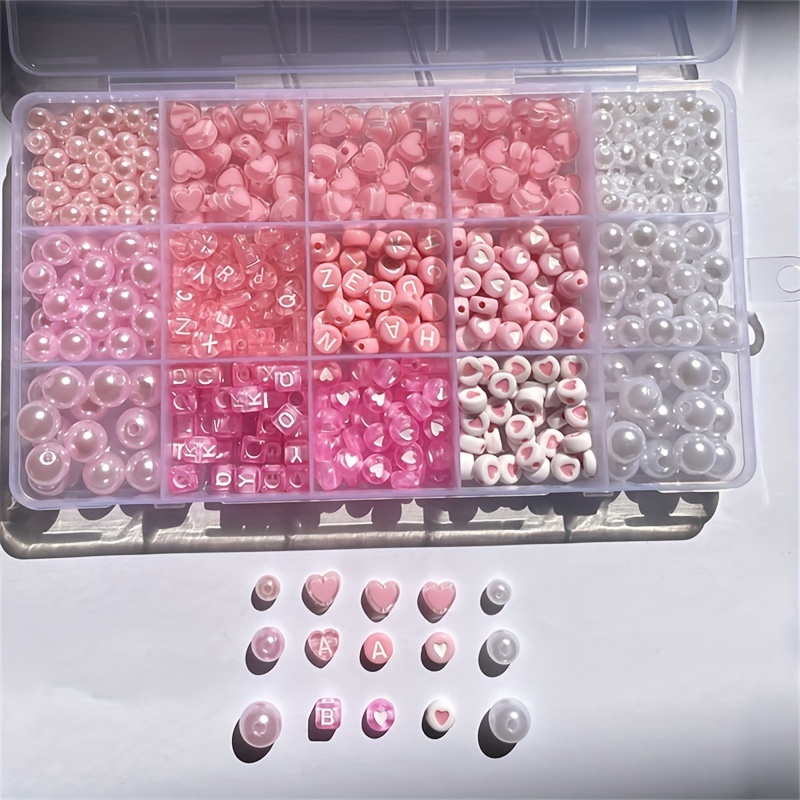 Caja de Alfabeto Rosa de 10 Pi - Jewelry Making Beginners reseña y precio