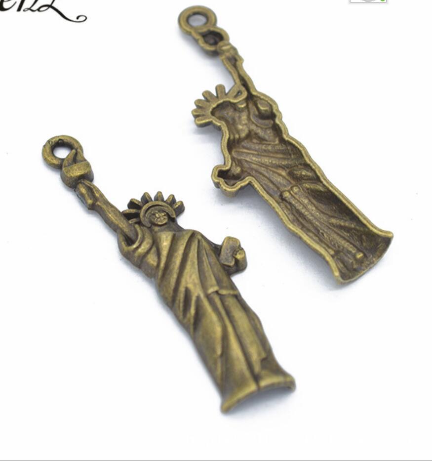 5 uds dijes Estatua de la libe - Jewelry Making New York reseña y precio