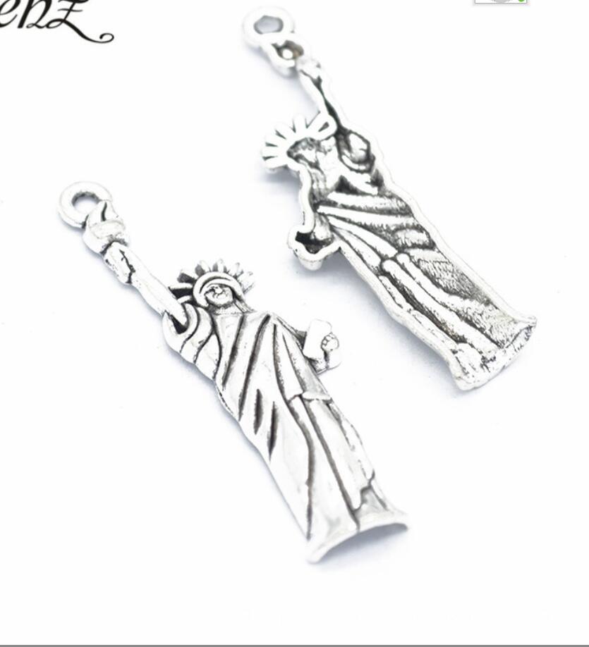 5 uds dijes Estatua de la libe - Jewelry Making New York reseña y precio