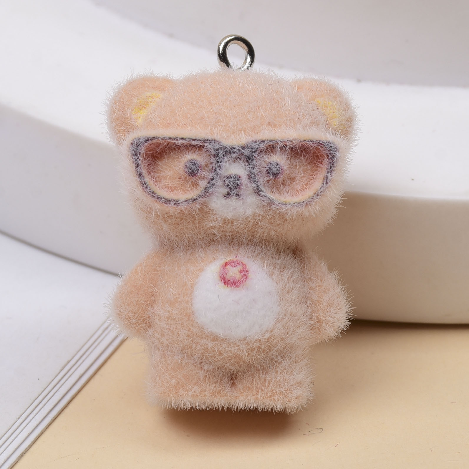 3 piezas de dijes de oso peque - Jewelry Making Glasses reseña y precio