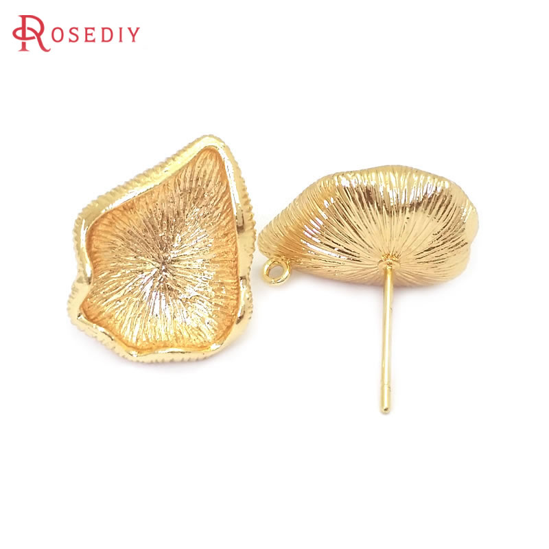 Pendientes de latón con forma  - Jewelry Making Earring Supplies reseña y precio