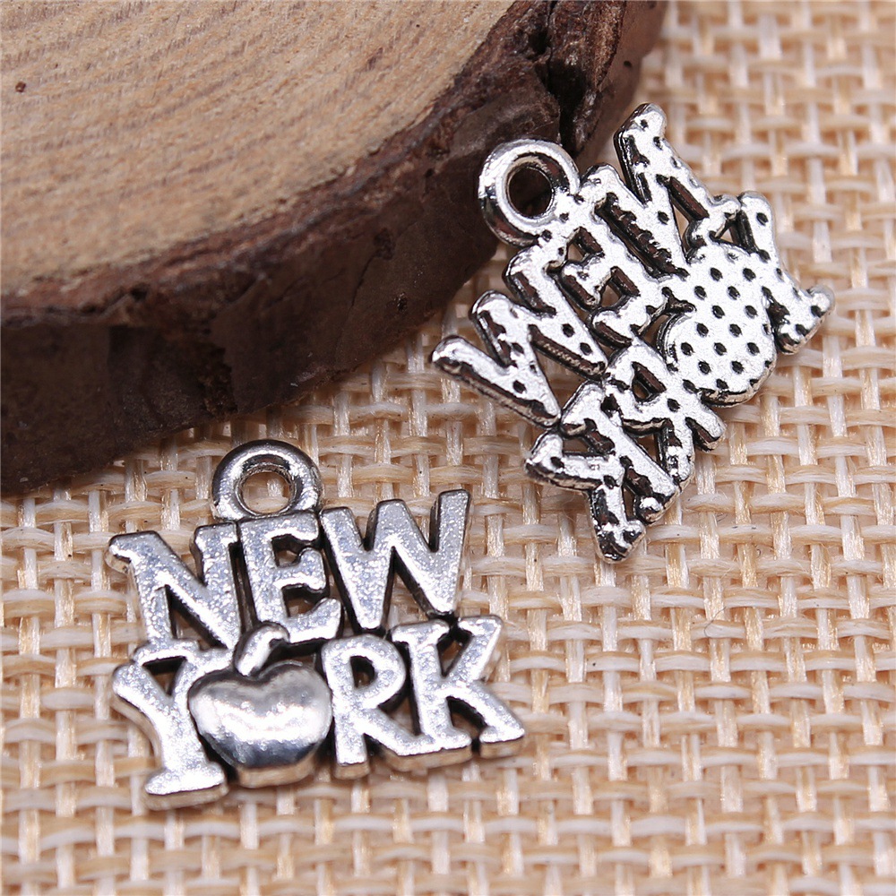 40 piezas de dijes de Nueva Yo - Jewelry Making New York reseña y precio