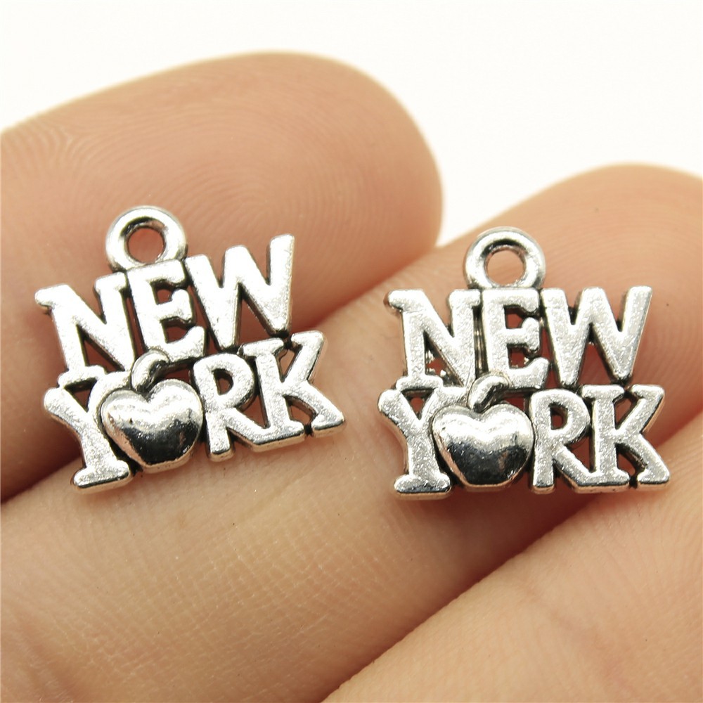 40 piezas de dijes de Nueva Yo - Jewelry Making New York reseña y precio