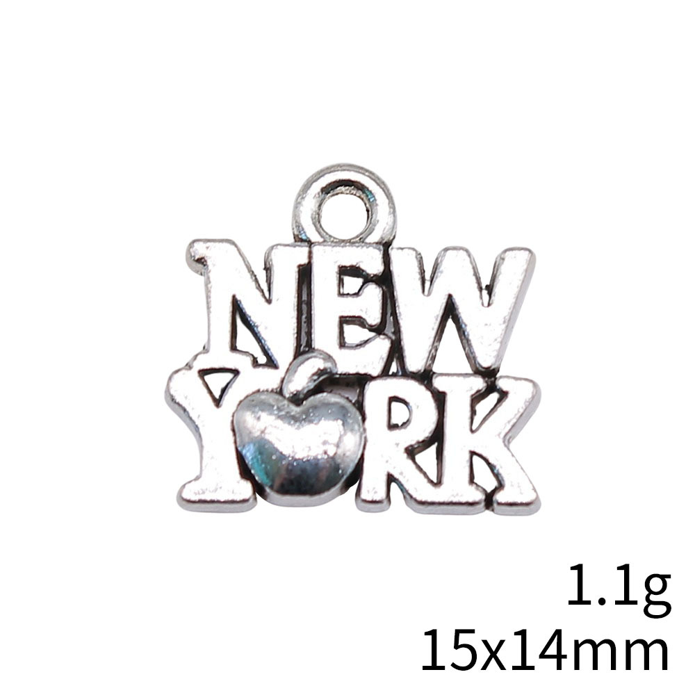 40 piezas de dijes de Nueva Yo - Jewelry Making New York reseña y precio
