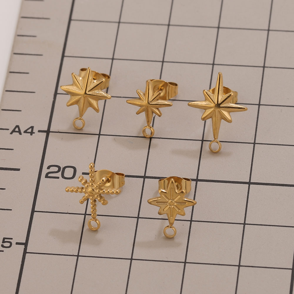 6 piezas de aretes de estrella - Jewelry Making Beginners reseña y precio
