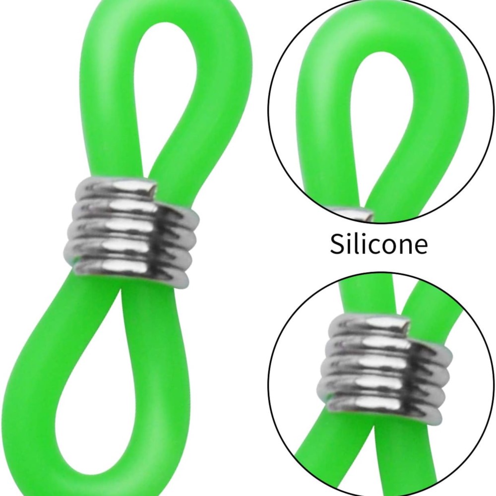 Conectores de extremo de goma  - Jewelry Making Glasses reseña y precio