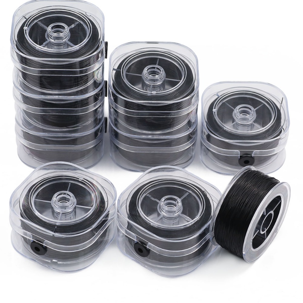 Cordón Elástico Negro de 0.5-1 - Jewelry Making Beginners reseña y precio