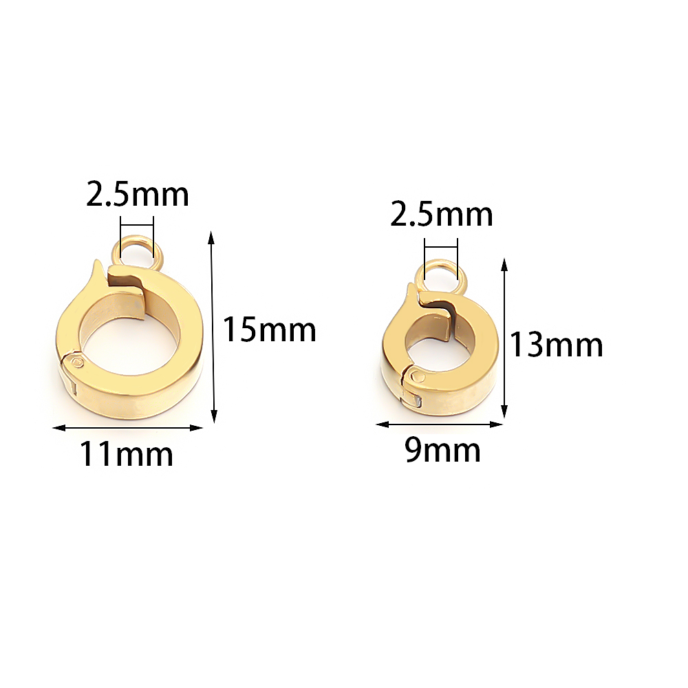 Cierres Redondos Versátiles de - Jewelry Making Earring Supplies reseña y precio