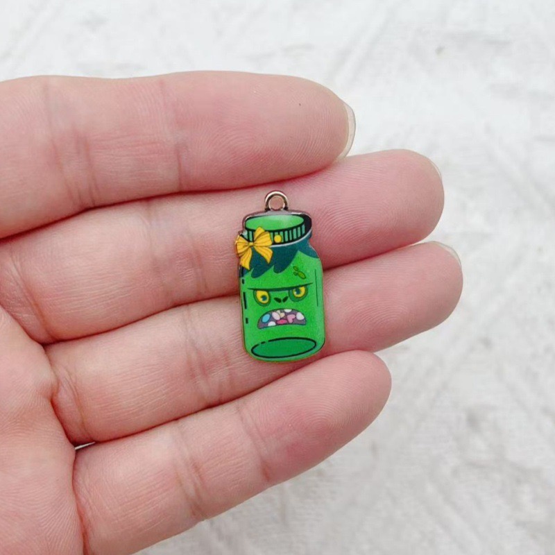 12 colgantes de botella impres - Jewelry Making Pendants reseña y precio