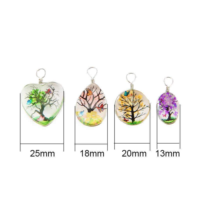 5 uds árbol colorido cristal p - Jewelry Making Beginners reseña y precio