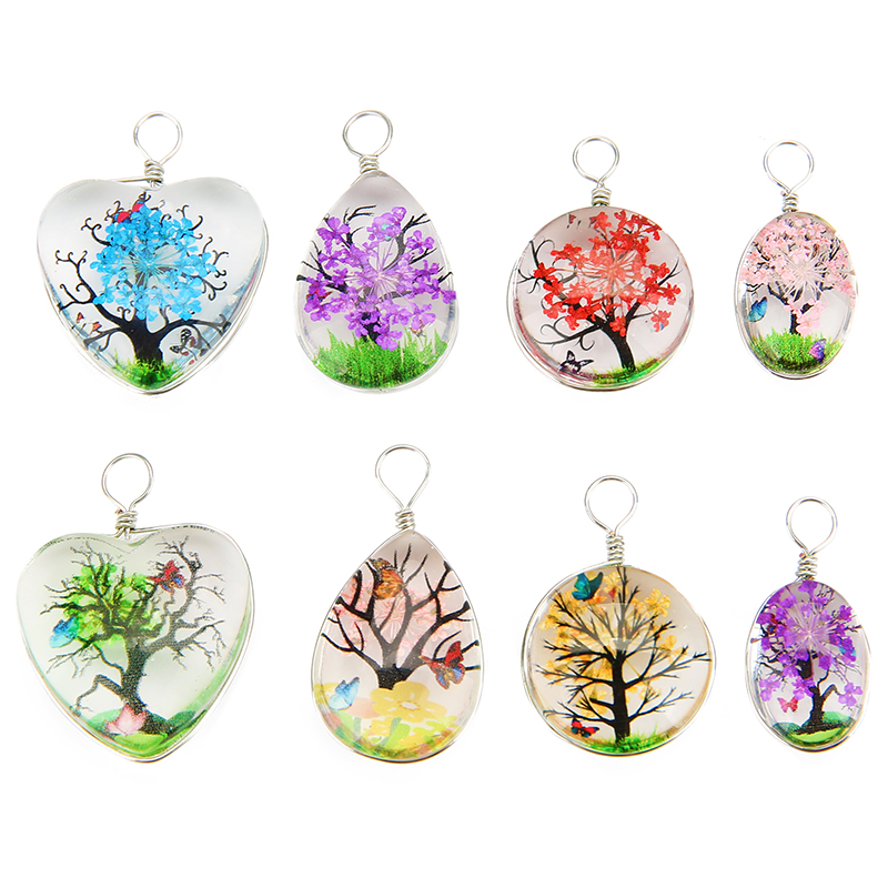 5 uds árbol colorido cristal p - Jewelry Making Beginners reseña y precio