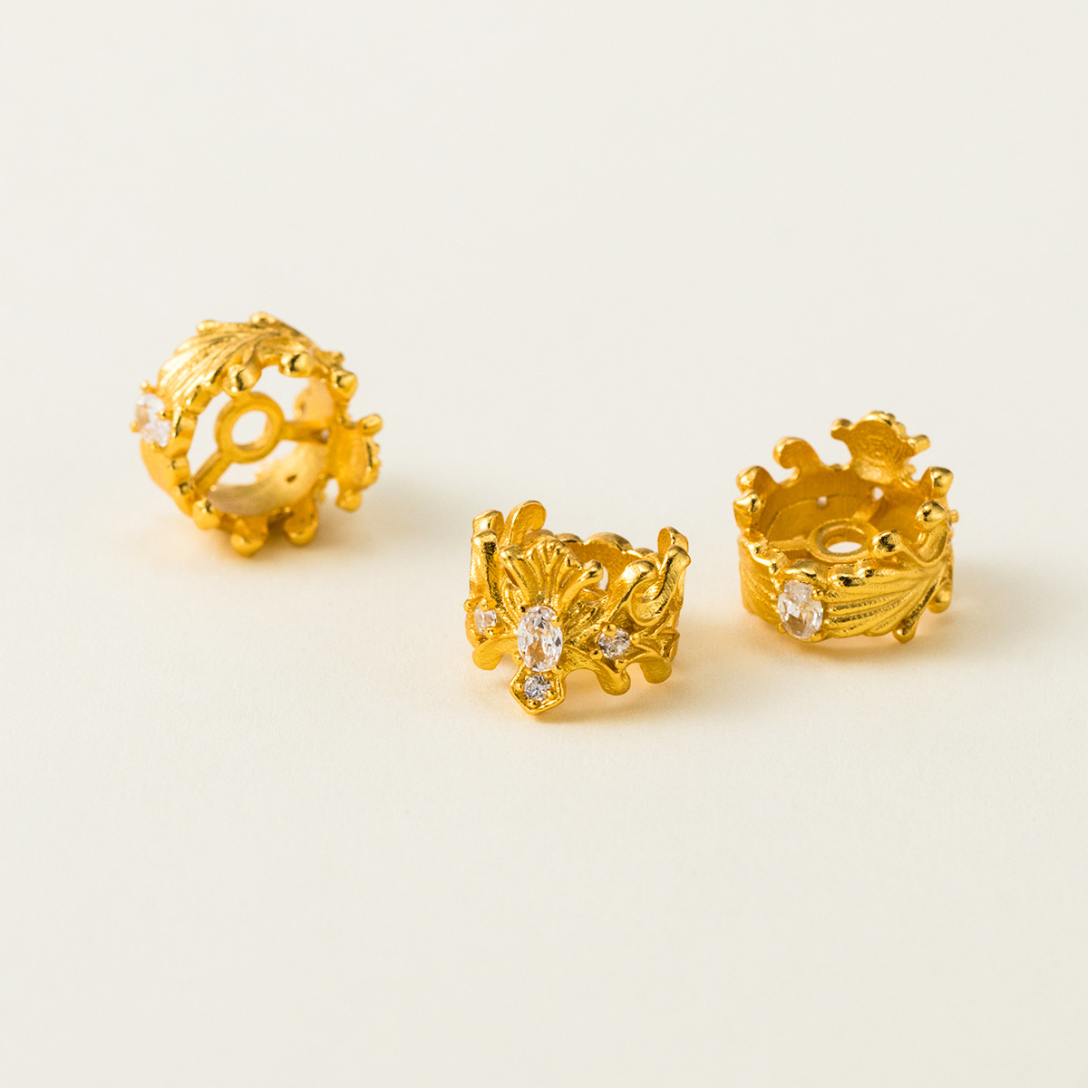 Cuentas espaciadoras de plata  - Jewelry Making In La reseña y precio