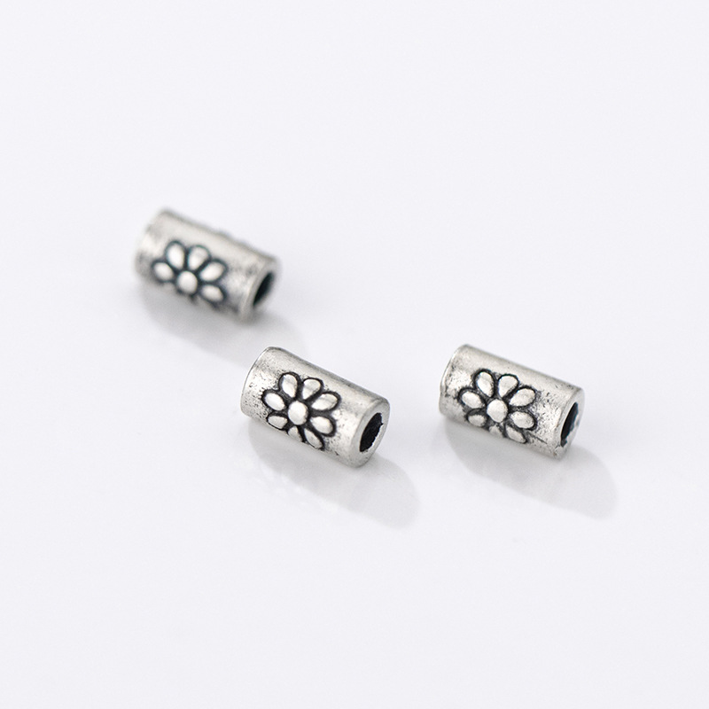 Cuentas espaciadoras de plata  - Jewelry Making In La reseña y precio