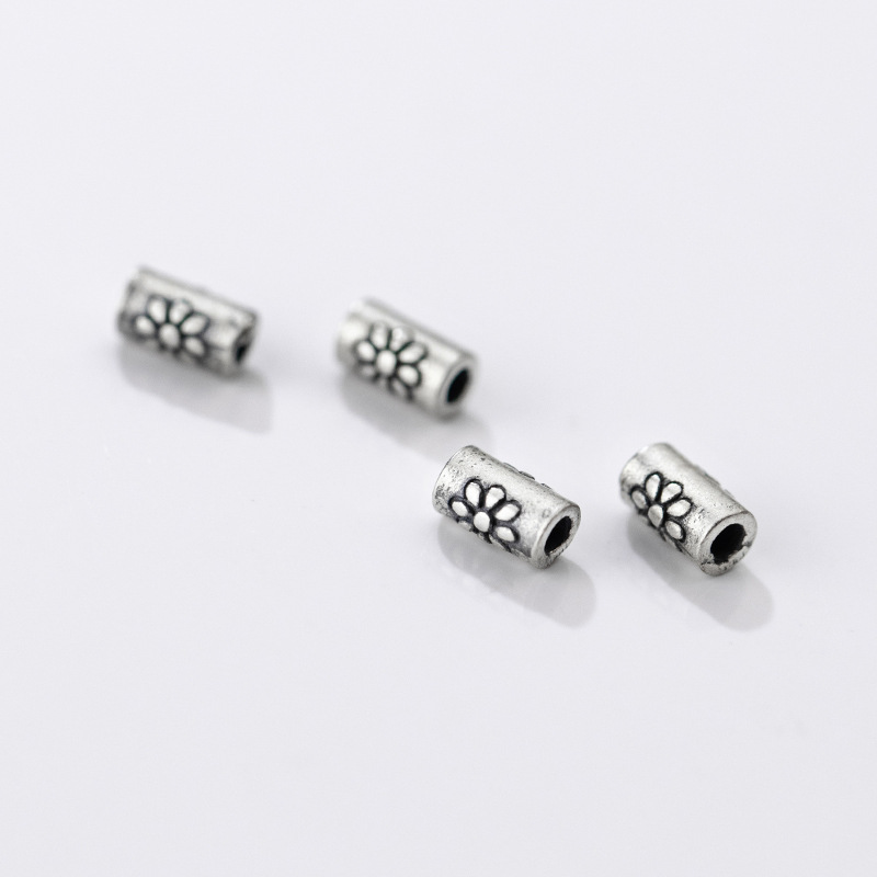 Cuentas espaciadoras de plata  - Jewelry Making In La reseña y precio