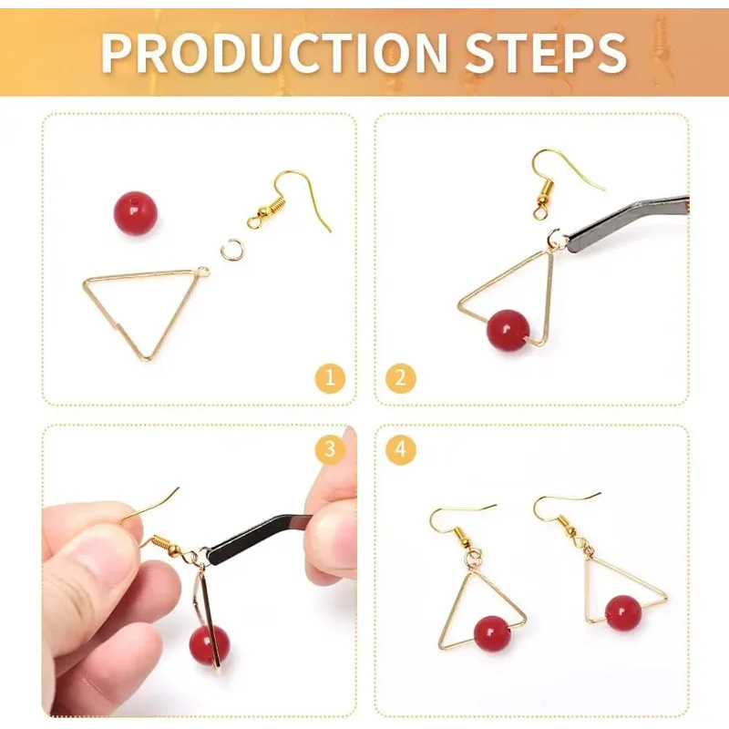 100/500 Uds DIY pendientes hal - Jewelry Making Hardware reseña y precio