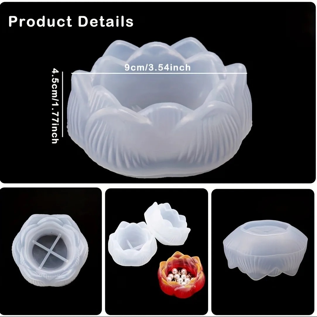 Moldes de resina de silicona c - Jewelry Making Light reseña y precio