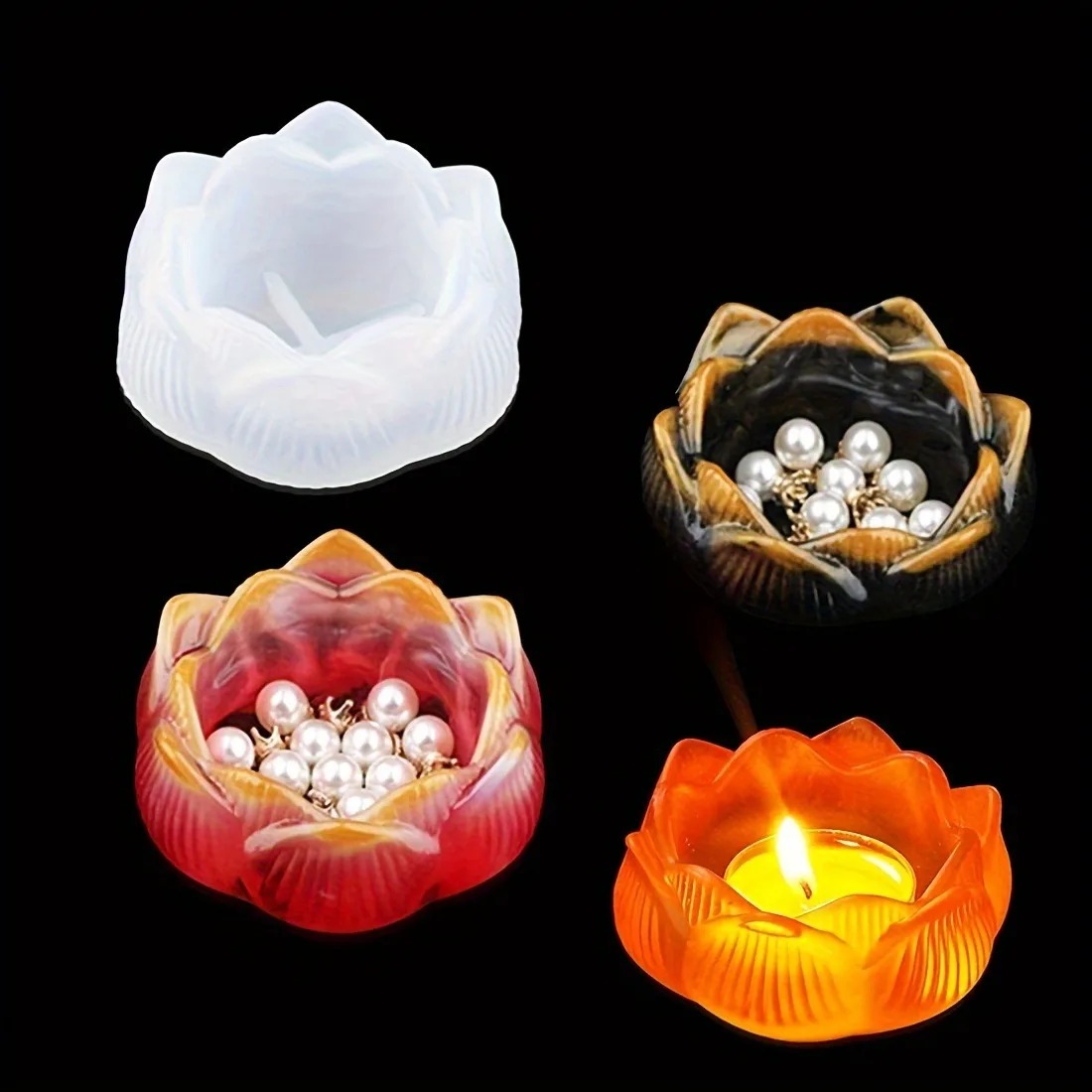 Moldes de resina de silicona c - Jewelry Making Light reseña y precio