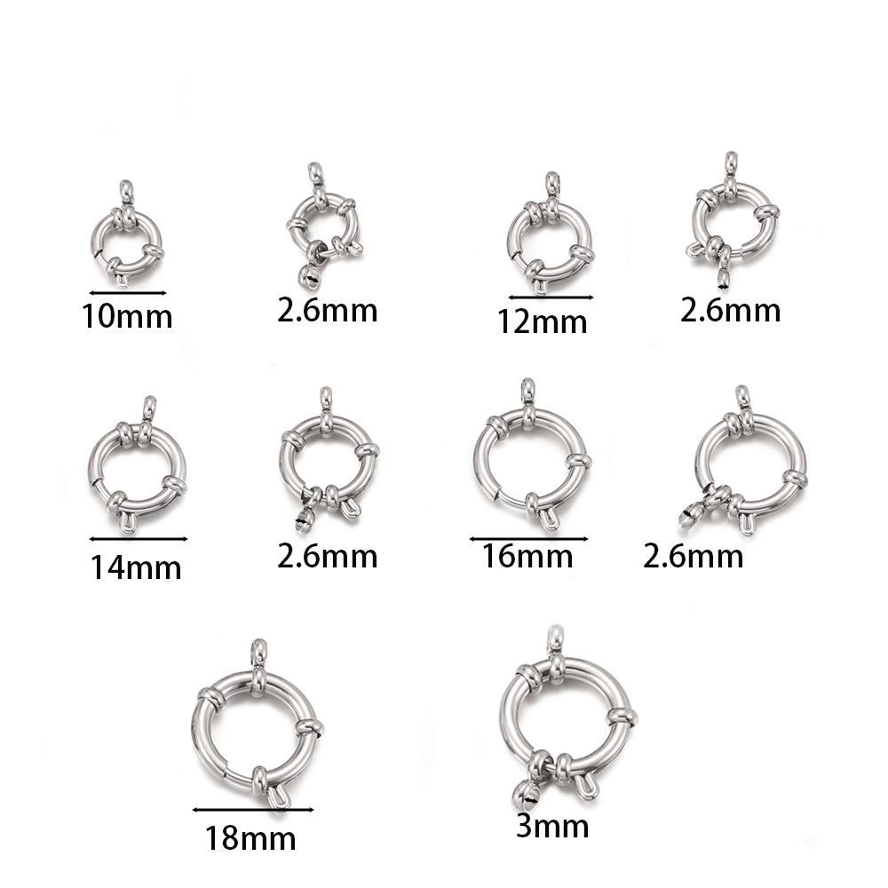 2 Piezas de Cierres de Resorte - Jewelry Making Hardware reseña y precio