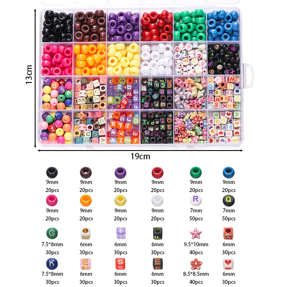 1 Caja de Cuentas de Acrílico  - Jewelry Making Beginners reseña y precio