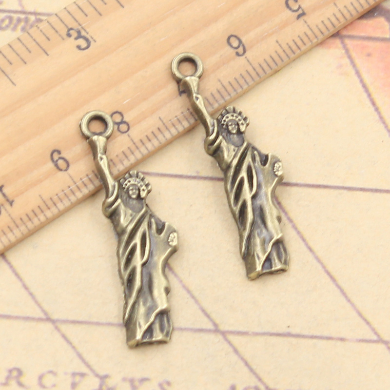 20 piezas dijes Estatua de la  - Jewelry Making New York reseña y precio